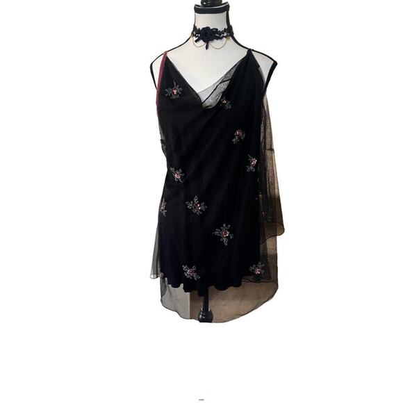 3 FOR 1! 3 PC. Y2K VTG. WHIMSY GOTH DARK FAIRY BUNDLE LARGE EUC - Picture 5 of 9